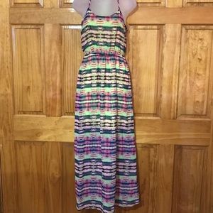 Ladies No Boundaries Tie Dye Floor Length Maxi Elastic Waist Sundress 
3 / 5 Sm…